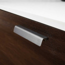 Möbelgriff Fringe - 160mm - Edelstahl-Optik