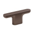 Griffknauf T-Form T Vibe Plain - Dunkelbronze Griffknauf T-Form T Vibe Plain - Dunkelbronze