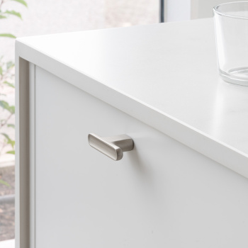 Griffknauf T-Form T Vibe Soft - Edelstahl-Optik