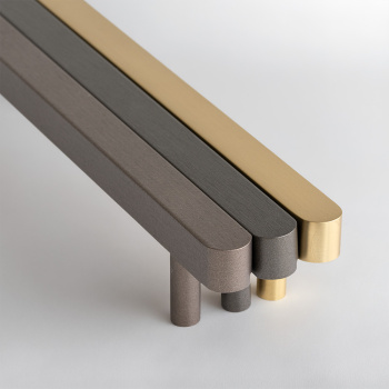 Möbelgriff Rod - 160mm - Gebürstetes Gold