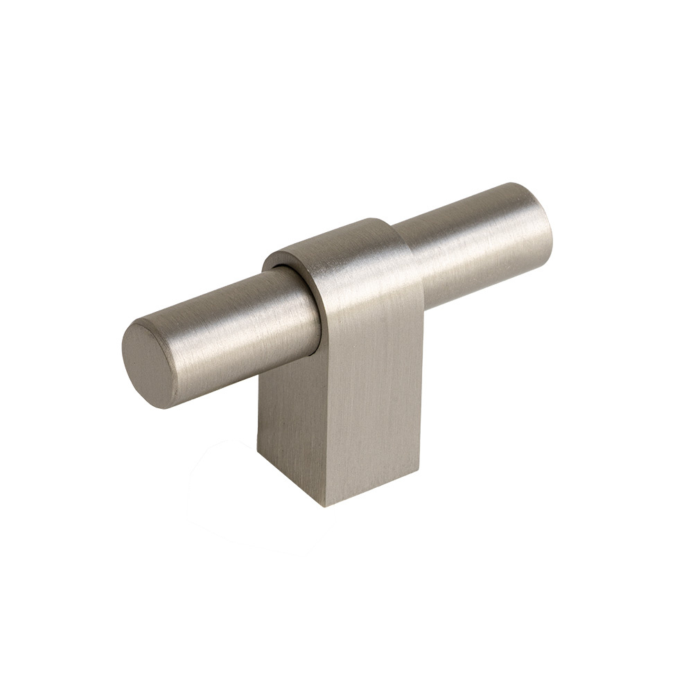 Griffknauf T-Form T Trace - Edelstahl-Optik