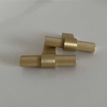 Möbelknopf T Helix - Messing