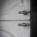 Möbelknopf T Helix - Edelstahl-Optik