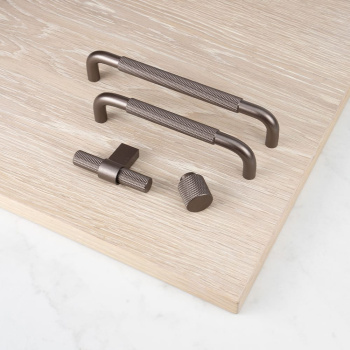 Möbelknopf T Helix - Dunkelbronze