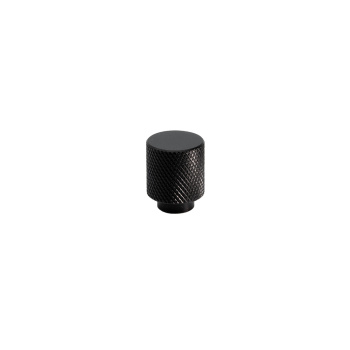 Möbelknopf Helix - 20mm - Mattschwarz
