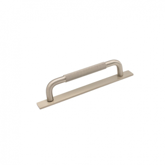 Möbelgriff Helix/Bricka - 128mm - Edelstahl-Optik