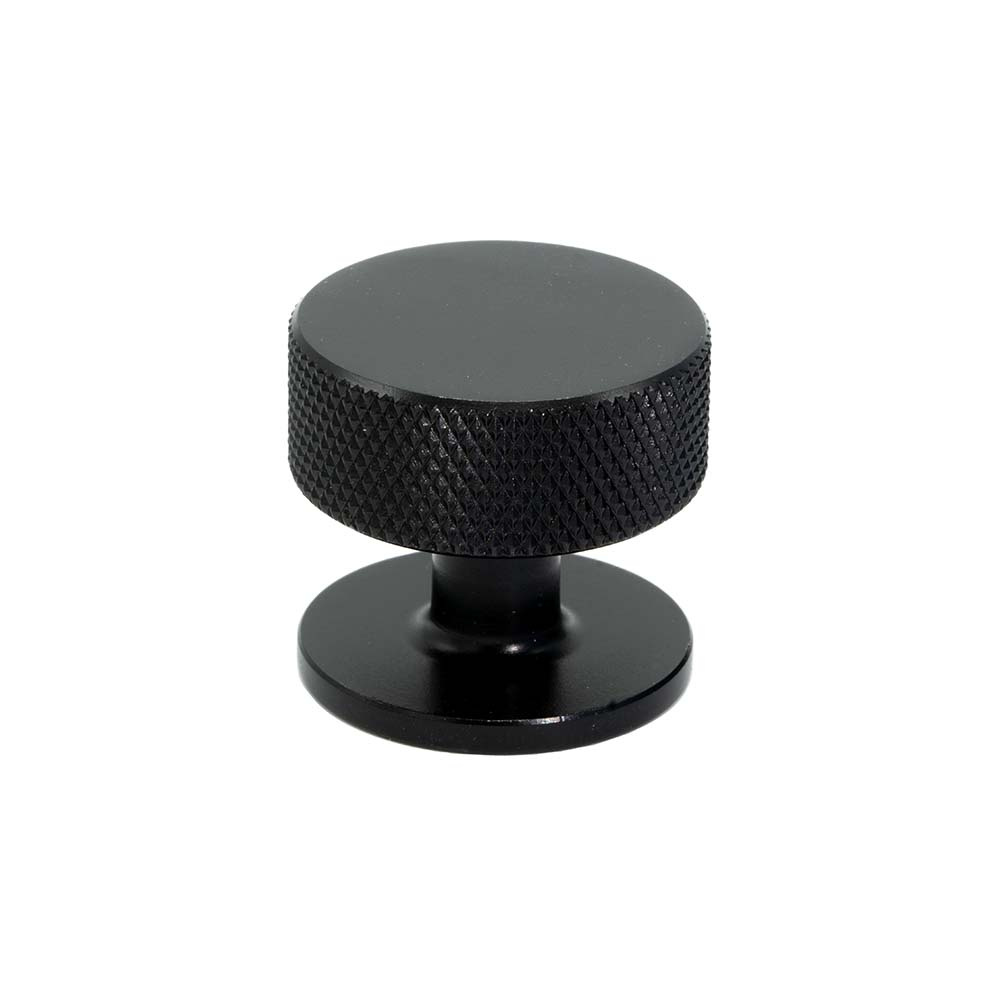Möbelknopf Crest - 32mm - Mattschwarz