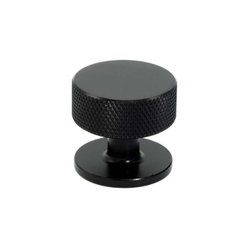 Möbelknopf Crest - 32mm - Mattschwarz