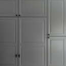 Möbelknopf T Helix Stripe - Mattschwarz