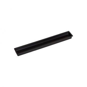 Einlassgriff Cubic - 160mm - Mattschwarz