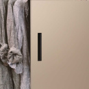 Einlassgriff Cubic - 160mm - Mattschwarz