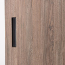 Einlassgriff Cubic - 160mm - Mattschwarz