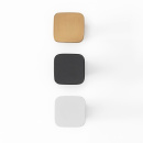 Möbelknopf Prism - 32x32mm - Mattweiß