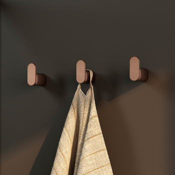 Haken Brooklyn 15x35mm - Gebürstete Bronze