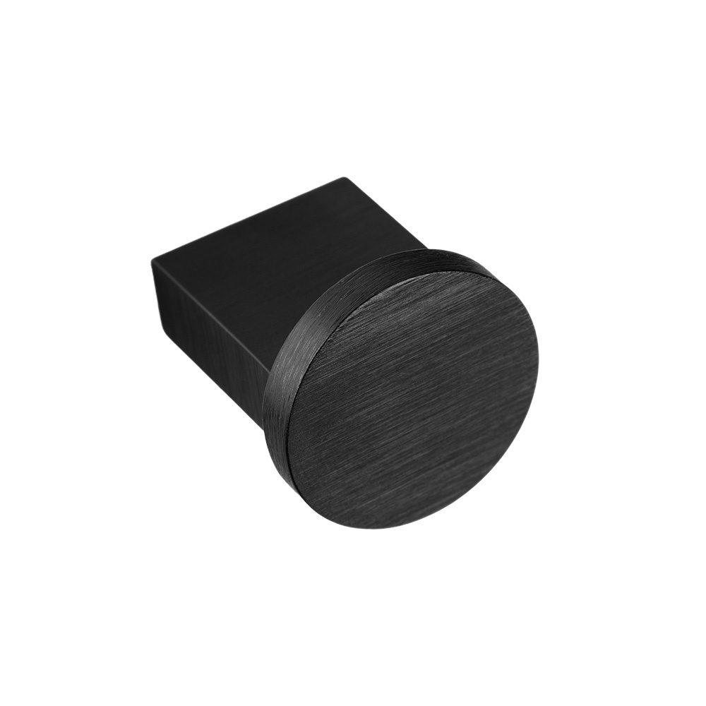 Möbelknopf Nexx Ø25mm - Gebürstetes Schwarz
