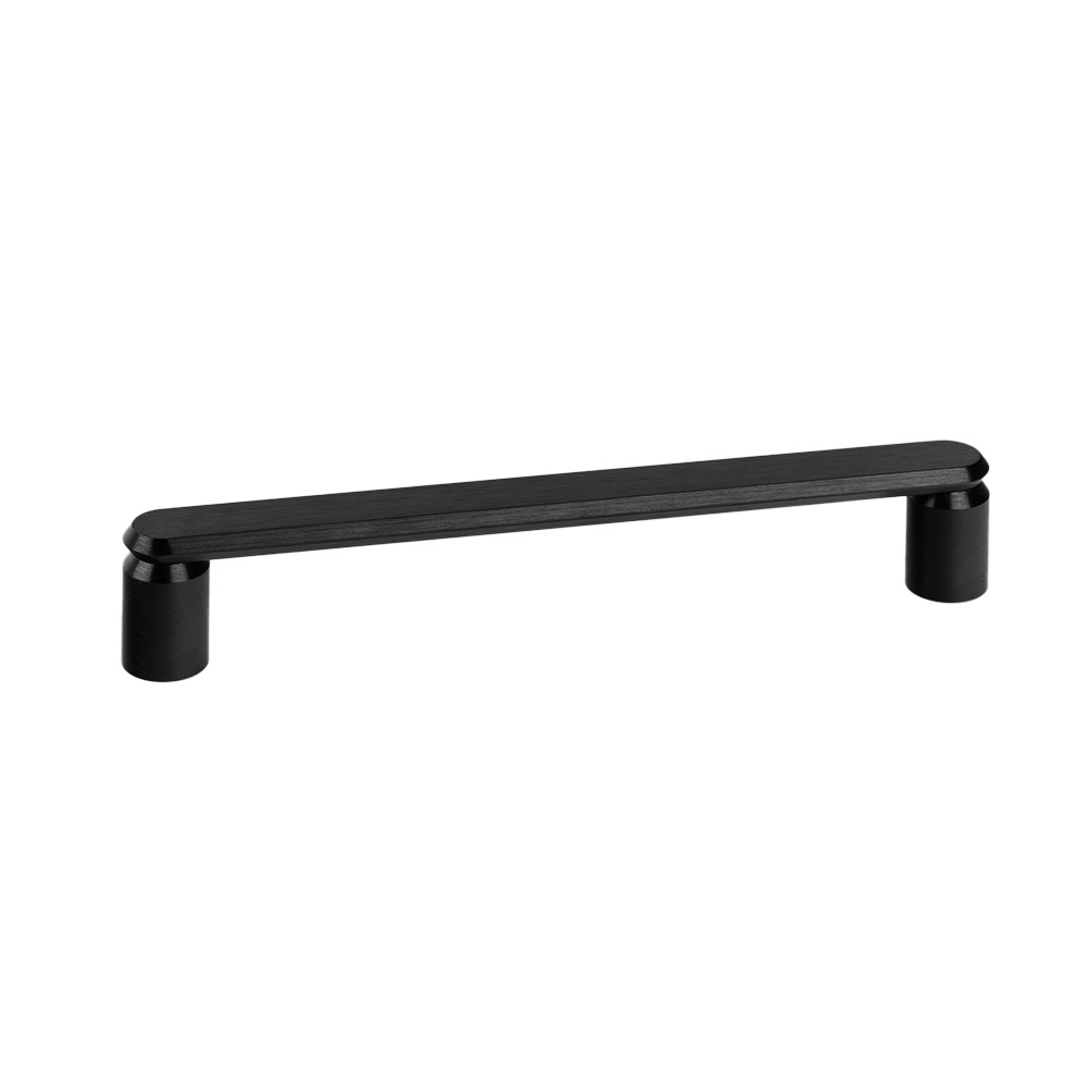 Möbelgriff Fase cc160mm - Gebürstetes Schwarz