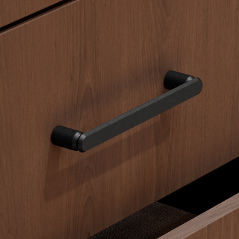 Möbelgriff Fase cc160mm - Gebürstetes Schwarz