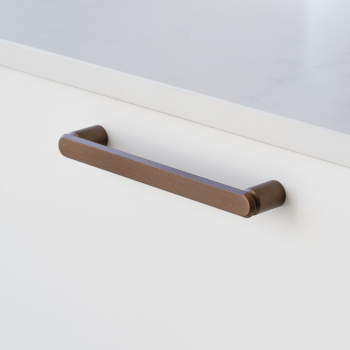 Möbelgriff Fase cc160mm - Gebürstete Bronze