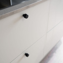 Möbelknopf Esther -  Mattschwarz