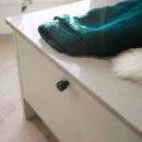 Möbelknopf Esther -  Mattschwarz