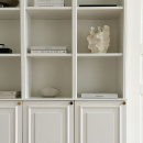 Möbelknopf Dalby - Poliertes Unbehandeltes Messing