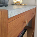 Möbelknopf Dalby - Poliertes Messing