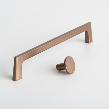 Möbelknopf Lund - 25mm - Gebürstete Bronze