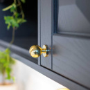 Möbelknopf Solliden - Poliertes Messing