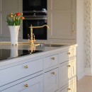 Möbelknopf Solliden - Poliertes Unbehandeltes Messing