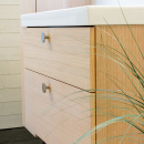 Möbelknopf Como Big - Edelstahl-Optik