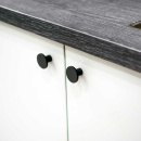 Möbelknopf Como - Edelstahl-Optik