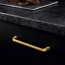 Möbelgriff Este - 160mm - Gebürstetes Messing