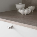 Möbelknopf T Uniform - Gebürsteter Edelstahl