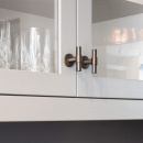 Möbelknopf T Uniform - Brünierte Messing