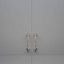 Möbelgriff Uniform - 128mm - Vernickelt