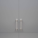 Möbelgriff Uniform - 128mm -  Gebürsteter Edelstahl