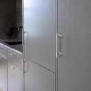 Möbelgriff Uniform - 128mm -  Gebürsteter Edelstahl