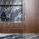 Möbelknopf Uno - Gebürsteter Edelstahl