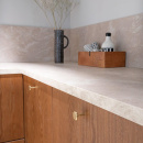 Möbelknopf Spira - Poliertes Messing