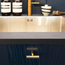 Möbelknopf T Spira - Poliertes Messing