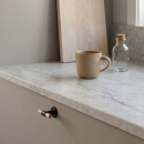 Möbelknopf T Uniform - Eiche/Mattschwarz