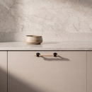 Möbelgriff Uniform - 128mm - Eiche/Mattschwarz