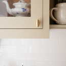 Möbelknopf T Oliver - Gebürstetes Messing