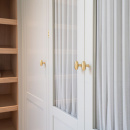 Möbelknopf T Oliver - Gebürstetes Messing