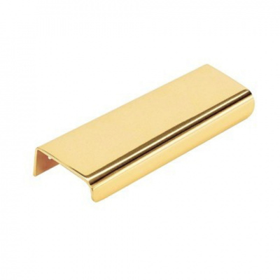 Kantengriff Lip - 120mm - Poliertes Messing in der Gruppe Griffe / Farbe/Material / Messing bei Beslag Online (343456-11)