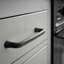 Möbelgriff Provence - 160mm - Gusseisen Schwarz