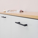 Möbelgriff Pen - 128mm - Gusseisen Schwarz