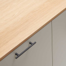 Möbelgriff Pen - 128mm - Gusseisen Schwarz