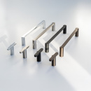 Möbelknopf T Flow - Gebürstetes Nickel