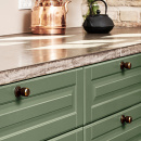 Möbelknopf Manor Round - Antik-Messing